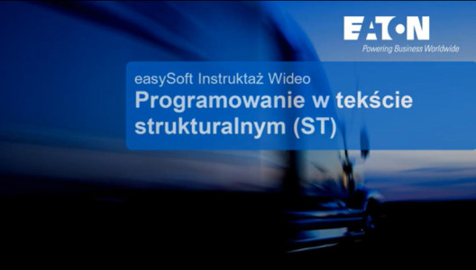 Easy E4, easySoft - Programowanie w języku ST